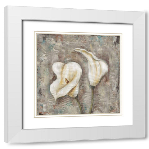 Sunlight II White Modern Wood Framed Art Print with Double Matting by Reynolds, Jade