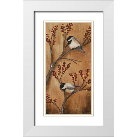 Plentiful I White Modern Wood Framed Art Print with Double Matting by Reynolds, Jade