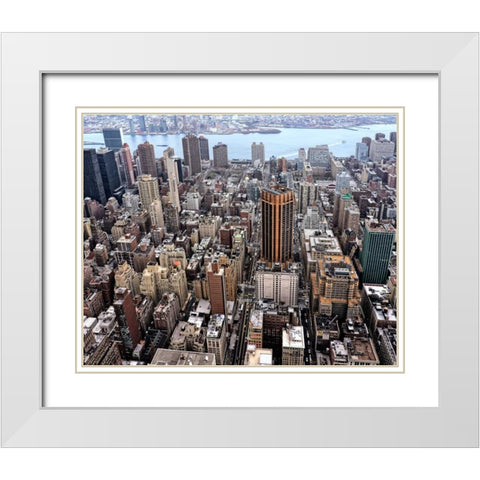 Components White Modern Wood Framed Art Print with Double Matting by Chester, Colby