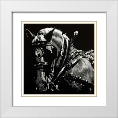 Rigging #2 White Modern Wood Framed Art Print with Double Matting by Chapman, Julie T.