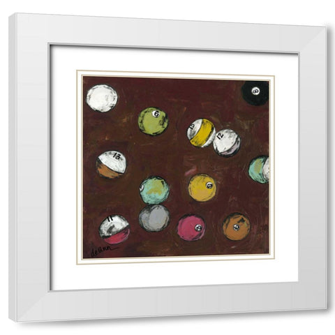 The Break White Modern Wood Framed Art Print with Double Matting by Hebert, Deann