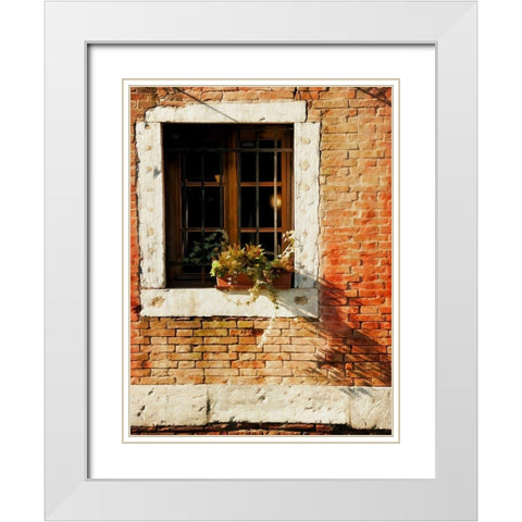 Venice Snapshots V White Modern Wood Framed Art Print with Double Matting by Head, Danny