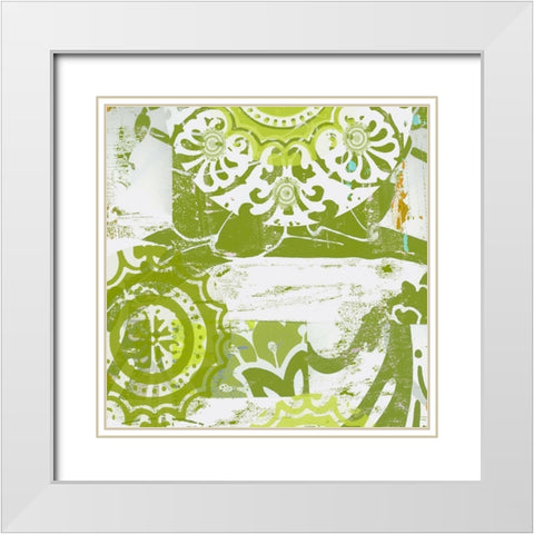 Big Wheel I White Modern Wood Framed Art Print with Double Matting by Mountain, Ricki