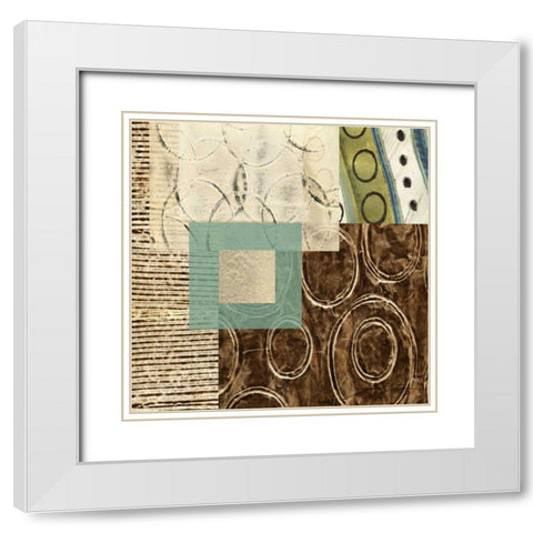 Wild About You II White Modern Wood Framed Art Print with Double Matting by Higby, Jason