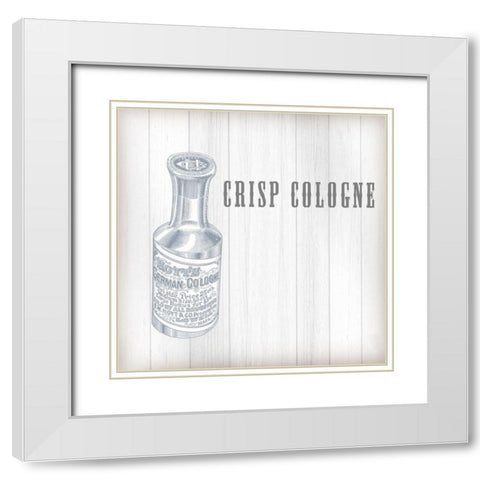 Barber Shop Quartet IV White Modern Wood Framed Art Print with Double Matting by Fagalde, Jarman