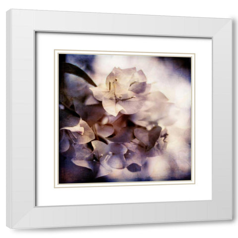 Purple Dusk I White Modern Wood Framed Art Print with Double Matting by Robinson, Emily