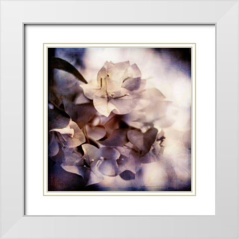 Purple Dusk I White Modern Wood Framed Art Print with Double Matting by Robinson, Emily