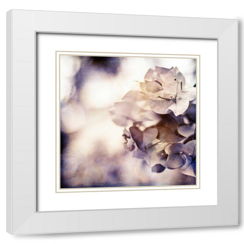 Purple Dusk II White Modern Wood Framed Art Print with Double Matting by Robinson, Emily