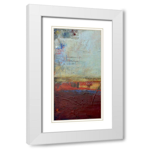Backstage 34 I White Modern Wood Framed Art Print with Double Matting by Ashley, Erin