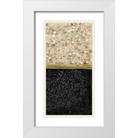 Fine and Mellow II White Modern Wood Framed Art Print with Double Matting by Avondet, Natalie