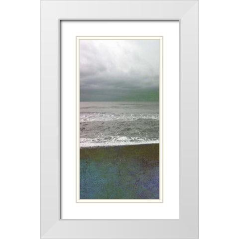 Hope Floats I White Modern Wood Framed Art Print with Double Matting by Mountain, Ricki