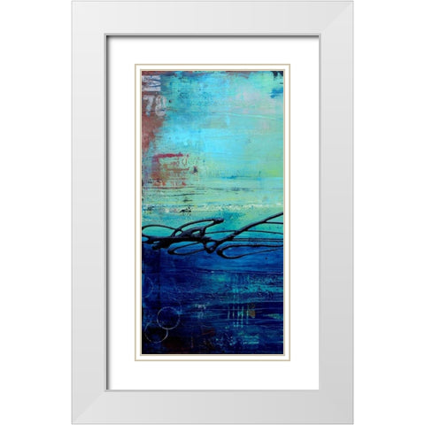 Venice Beach I White Modern Wood Framed Art Print with Double Matting by Ashley, Erin