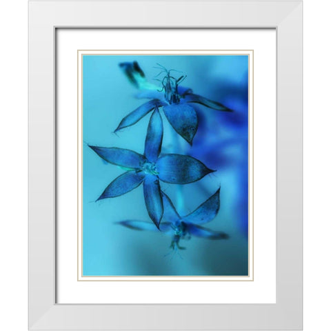 Falling Forward I White Modern Wood Framed Art Print with Double Matting by Teton Parchment