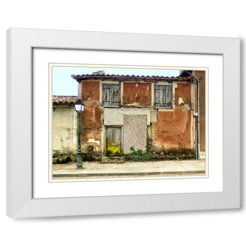 Lupiac House I White Modern Wood Framed Art Print with Double Matting by Chester, Colby