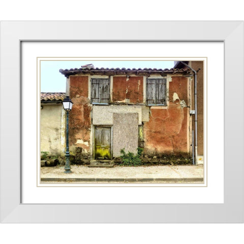 Lupiac House I White Modern Wood Framed Art Print with Double Matting by Chester, Colby