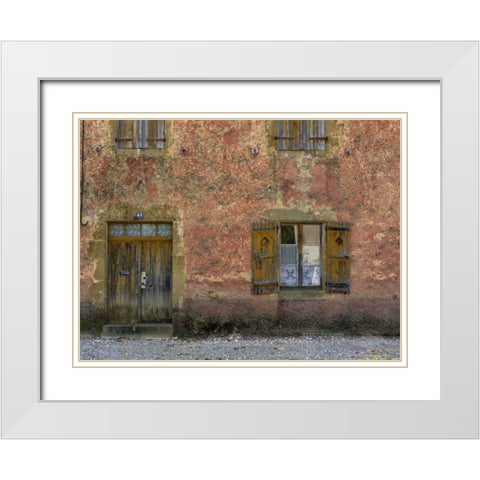 Lupiac House III White Modern Wood Framed Art Print with Double Matting by Chester, Colby