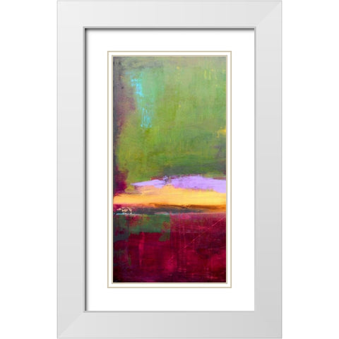 Juliets Vineyard I White Modern Wood Framed Art Print with Double Matting by Ashley, Erin