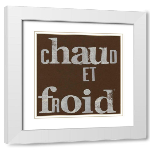 French Laundry III White Modern Wood Framed Art Print with Double Matting by Velasquez, Deborah