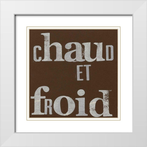 French Laundry III White Modern Wood Framed Art Print with Double Matting by Velasquez, Deborah