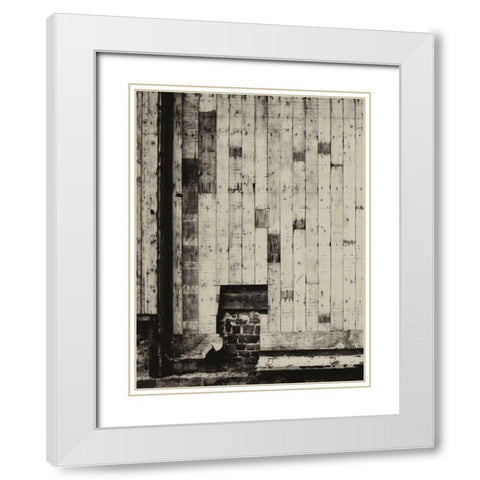 Quebec I White Modern Wood Framed Art Print with Double Matting by Ling, Tang