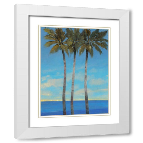 Standing Tall II White Modern Wood Framed Art Print with Double Matting by OToole, Tim