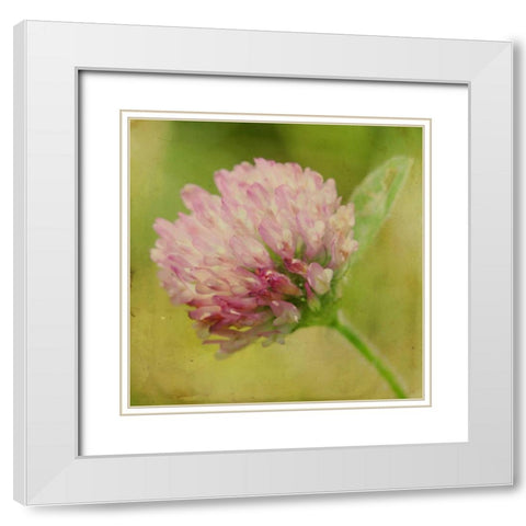Waiting on Purple VII White Modern Wood Framed Art Print with Double Matting by Jorgensen, Jennifer
