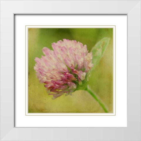 Waiting on Purple VII White Modern Wood Framed Art Print with Double Matting by Jorgensen, Jennifer