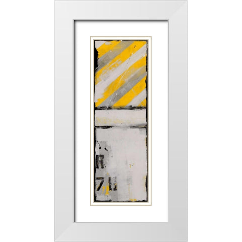2-Up Route 78 I White Modern Wood Framed Art Print with Double Matting by Ashley, Erin