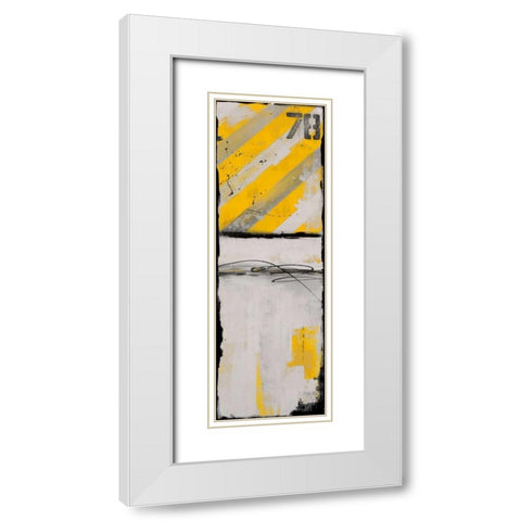 2-Up Route 78 II White Modern Wood Framed Art Print with Double Matting by Ashley, Erin