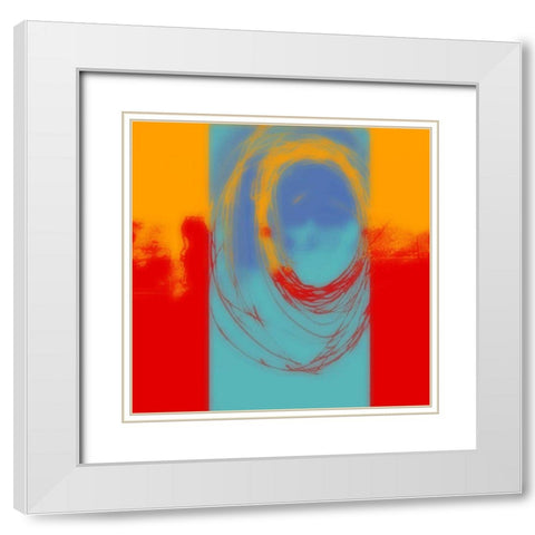 Surfs Up I White Modern Wood Framed Art Print with Double Matting by Mountain, Ricki