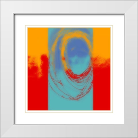 Surfs Up I White Modern Wood Framed Art Print with Double Matting by Mountain, Ricki