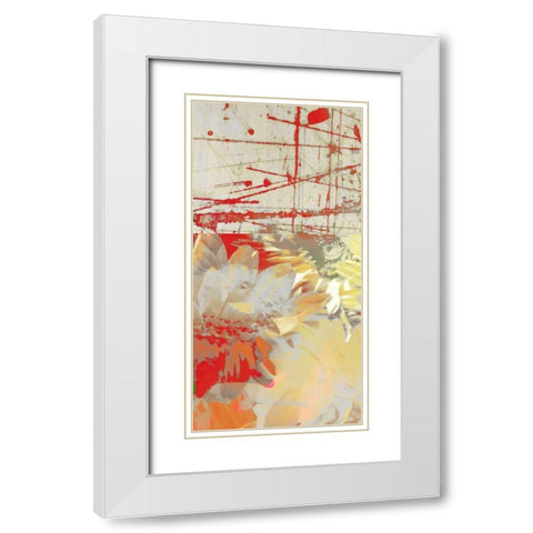 White Wonders I White Modern Wood Framed Art Print with Double Matting by Mountain, Ricki