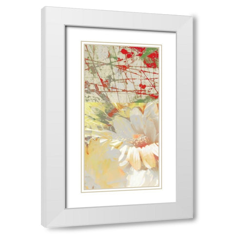 White Wonders II White Modern Wood Framed Art Print with Double Matting by Mountain, Ricki