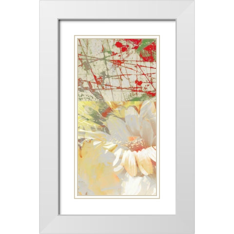 White Wonders II White Modern Wood Framed Art Print with Double Matting by Mountain, Ricki