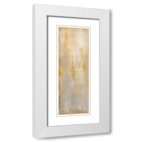 Careless Whisper I White Modern Wood Framed Art Print with Double Matting by Ashley, Erin