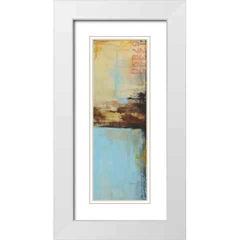Dockside 37 II White Modern Wood Framed Art Print with Double Matting by Ashley, Erin