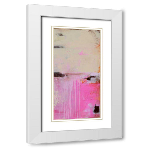 Sweet Emotion II White Modern Wood Framed Art Print with Double Matting by Ashley, Erin