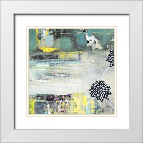 After the Winter II White Modern Wood Framed Art Print with Double Matting by Fuchs, Jodi