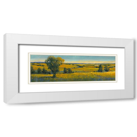 Picturesque Scene I White Modern Wood Framed Art Print with Double Matting by OToole, Tim