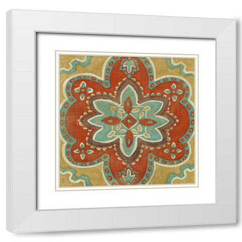 Turkish Spice III White Modern Wood Framed Art Print with Double Matting by Zarris, Chariklia