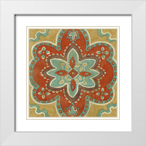 Turkish Spice III White Modern Wood Framed Art Print with Double Matting by Zarris, Chariklia