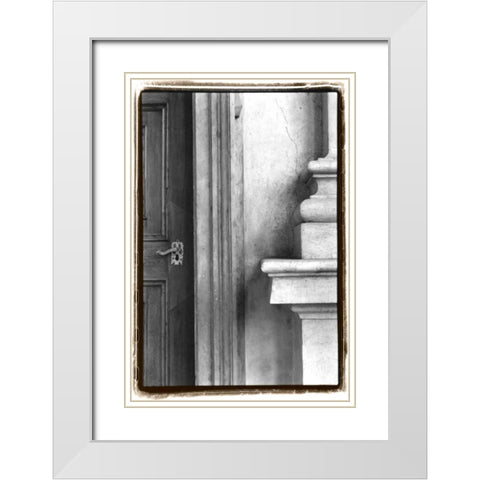 Enduring Qualities II White Modern Wood Framed Art Print with Double Matting by DeNardo, Laura