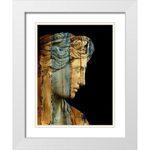 Ancient Mythology I White Modern Wood Framed Art Print with Double Matting by Harper, Ethan