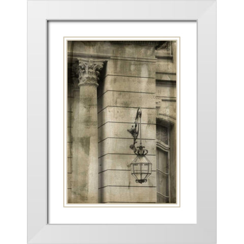 Ornate Architecture III White Modern Wood Framed Art Print with Double Matting by Harper, Ethan