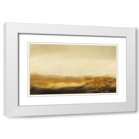 Canyon I White Modern Wood Framed Art Print with Double Matting by Gordon, Sharon