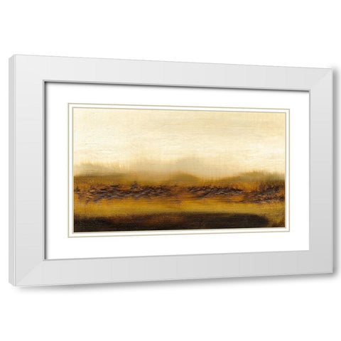 Canyon III White Modern Wood Framed Art Print with Double Matting by Gordon, Sharon