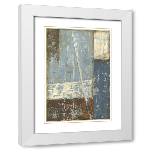 Urban Layout II White Modern Wood Framed Art Print with Double Matting by Harper, Ethan