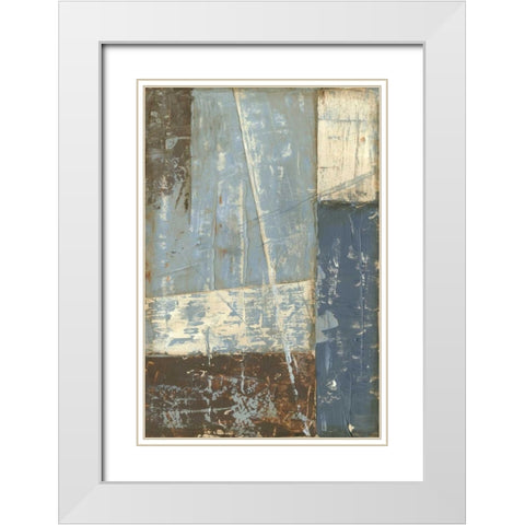 Urban Layout II White Modern Wood Framed Art Print with Double Matting by Harper, Ethan