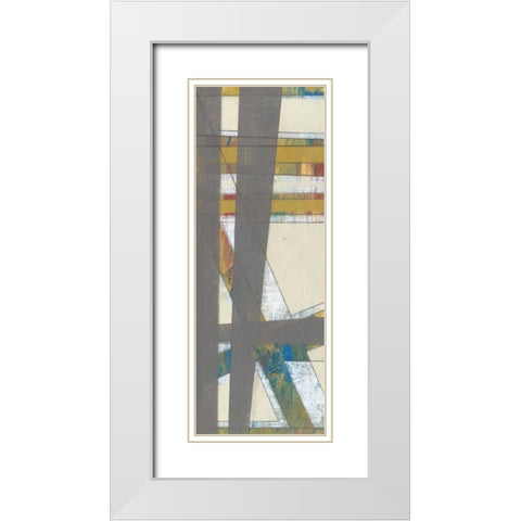 Primary Industry I White Modern Wood Framed Art Print with Double Matting by Goldberger, Jennifer