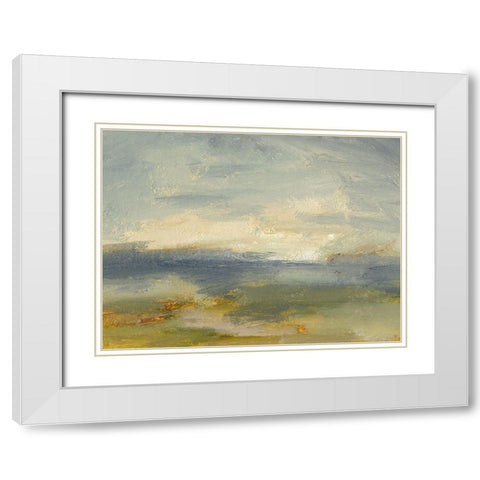 Lovely Day I White Modern Wood Framed Art Print with Double Matting by Gordon, Sharon